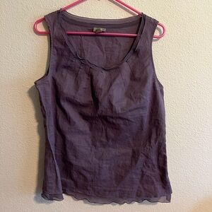 J. Jill Lavender Sleeveless Tank Top Medium